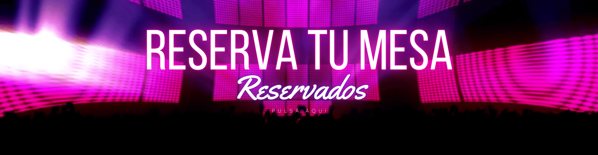 Reserva tu mesa privada en Sweet VIP